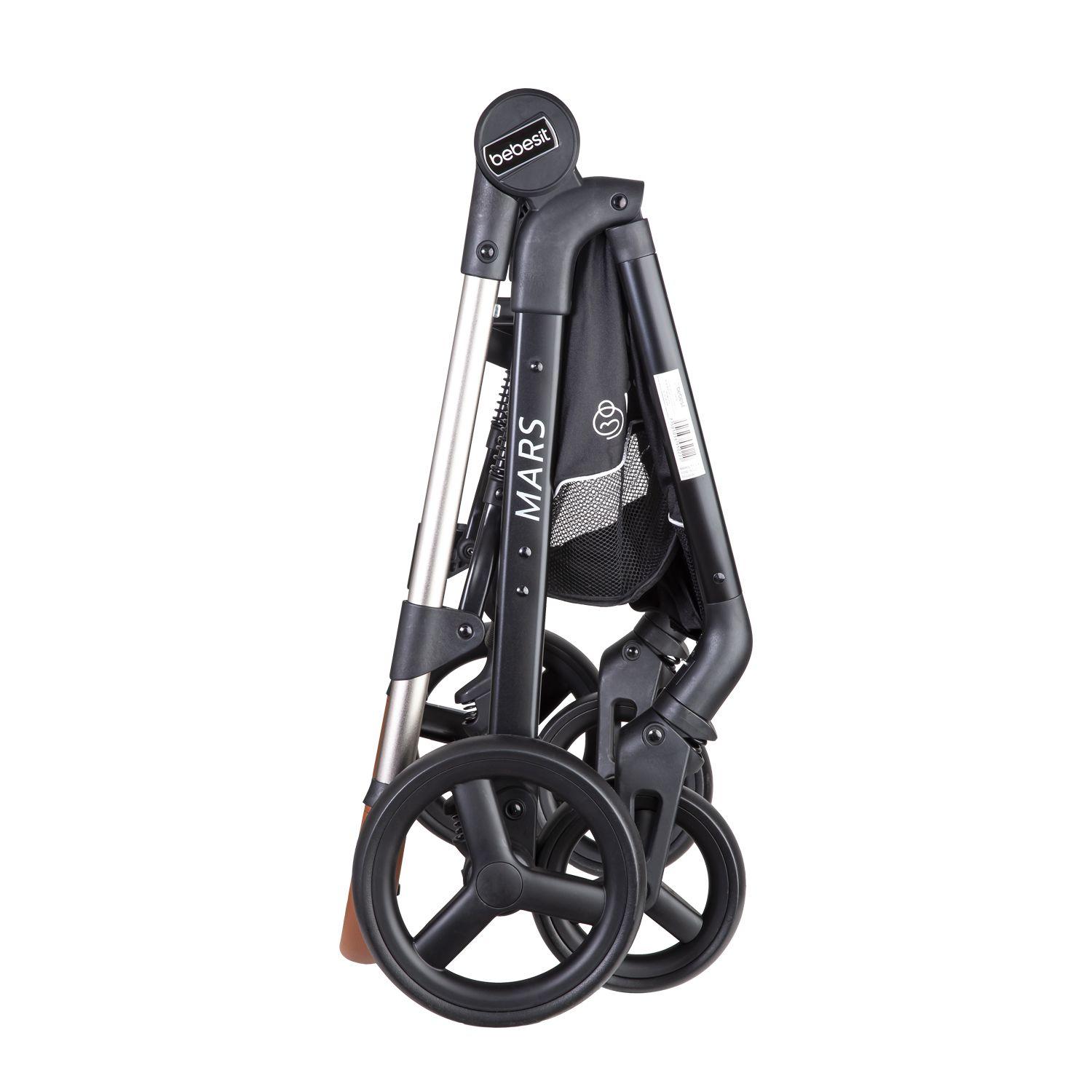 Coche Travel System Mars LX Gris Bebesit-8