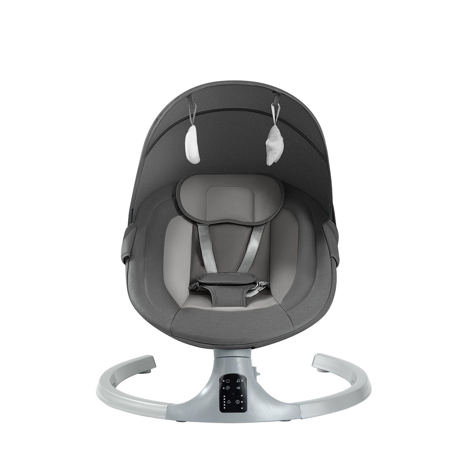 Silla Nido Bouncer Babyswing Smart Dark Gris-1