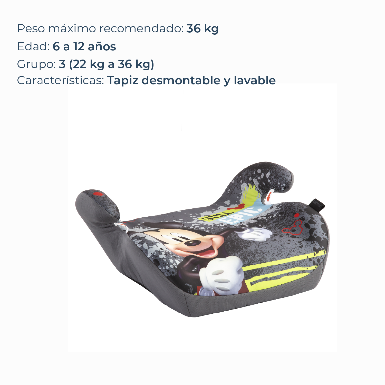 Alzador para Auto Mickey Disney-2