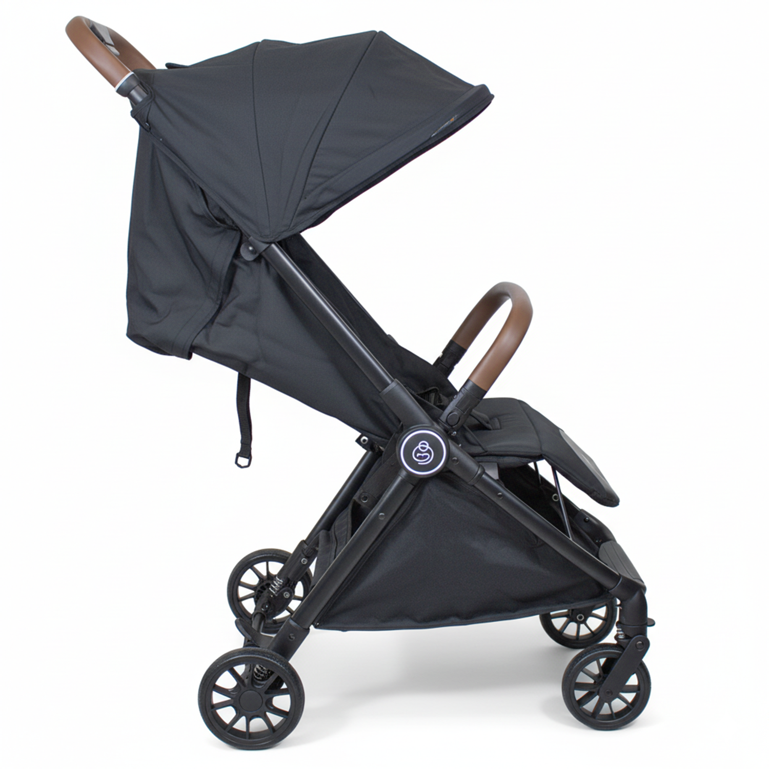 Coche de Paseo Aire Cabina Ultra compacto Negro-2