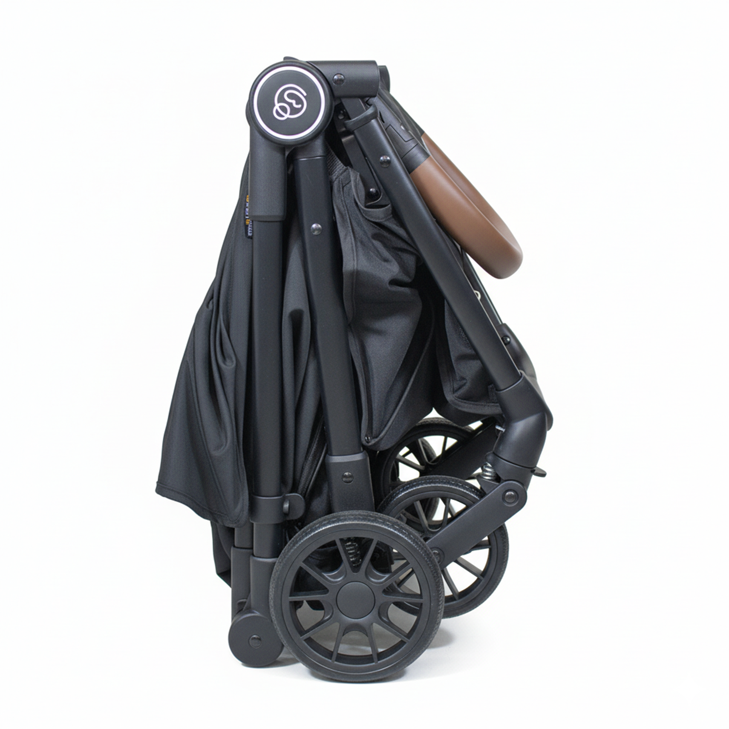 Coche de Paseo Aire Cabina Ultra compacto Negro-9