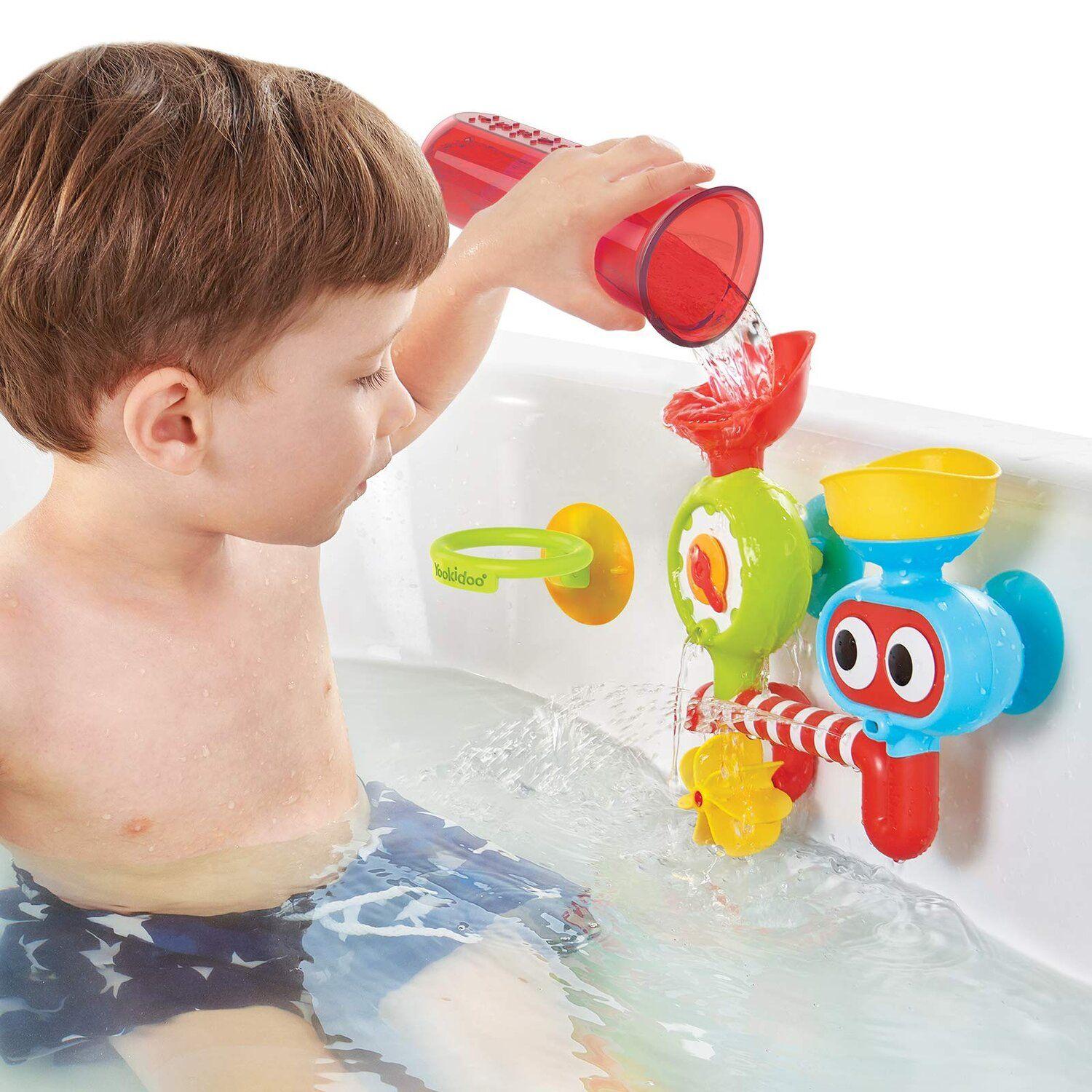 Juego de Baño Laboratorio Infantil Niño Niña Tina Yookidoo-2