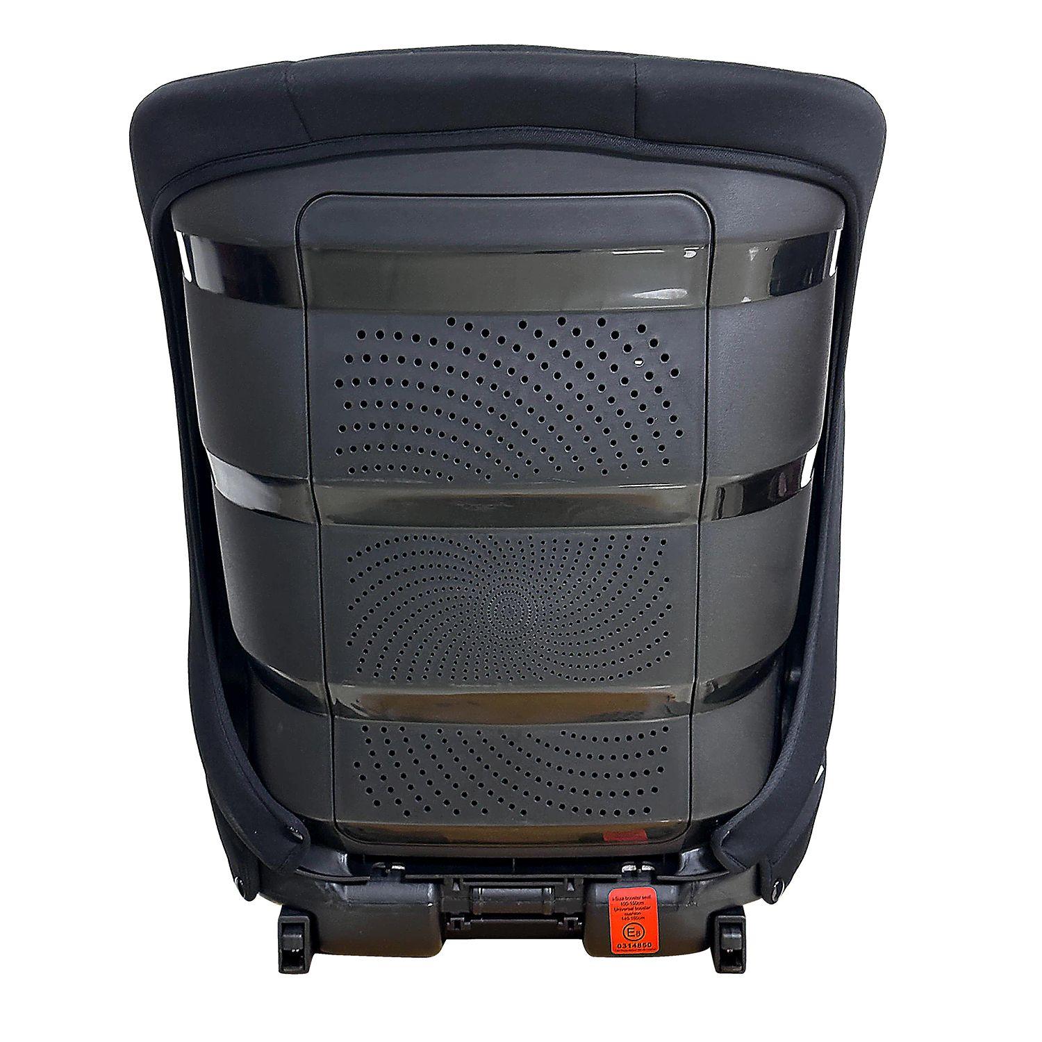 Silla Auto Butaca Grow Fix I-Size Negro Bebesit-3