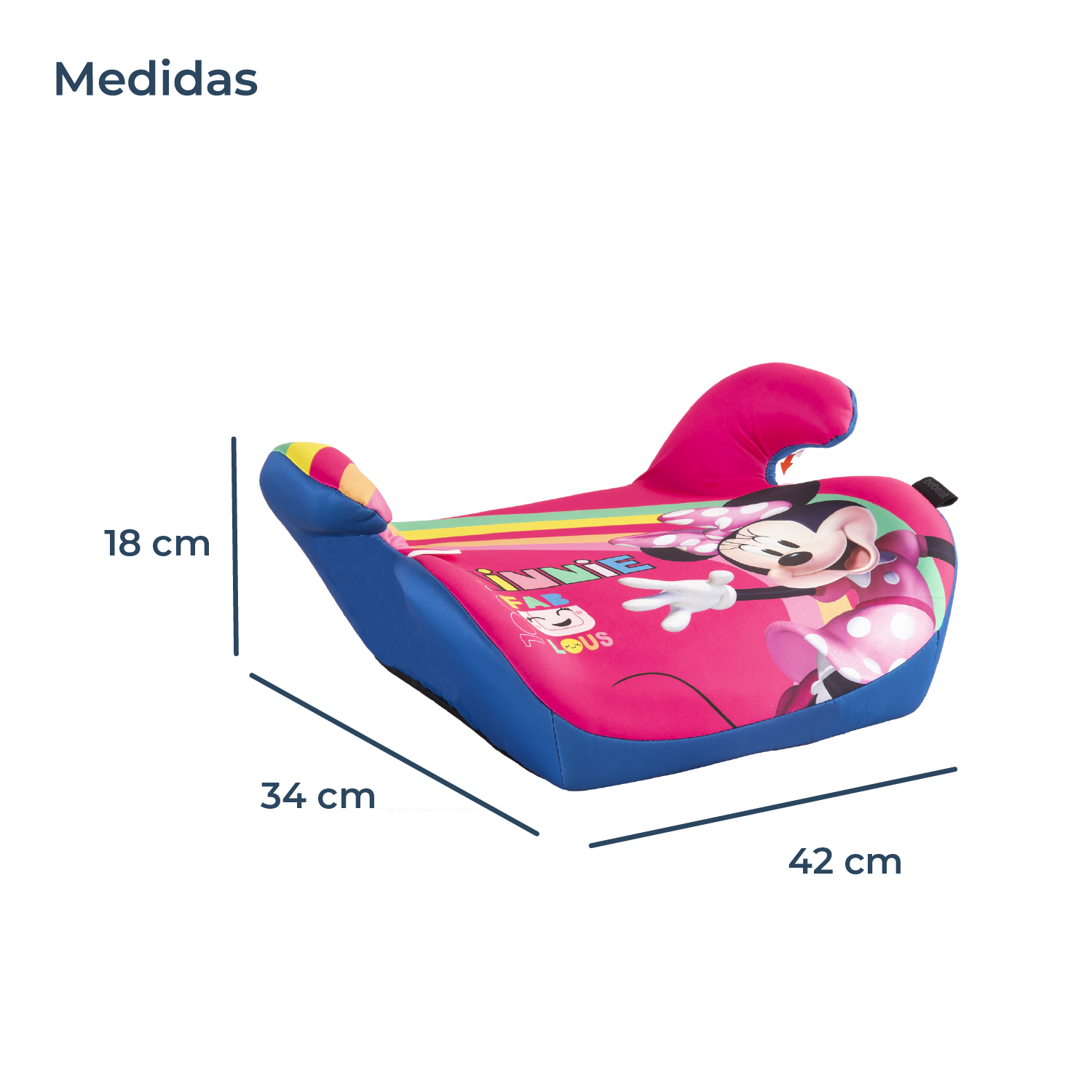 Alzador para Auto Minnie Disney-4