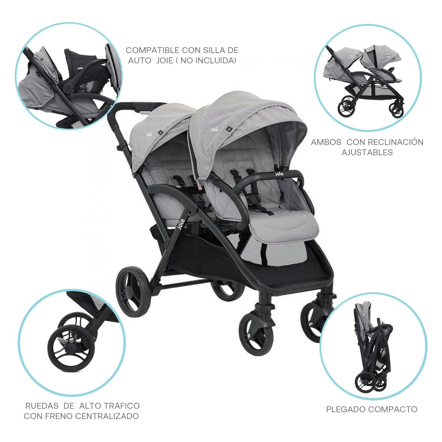 Coche Paseo Evalite Duo Pebble Joie-4