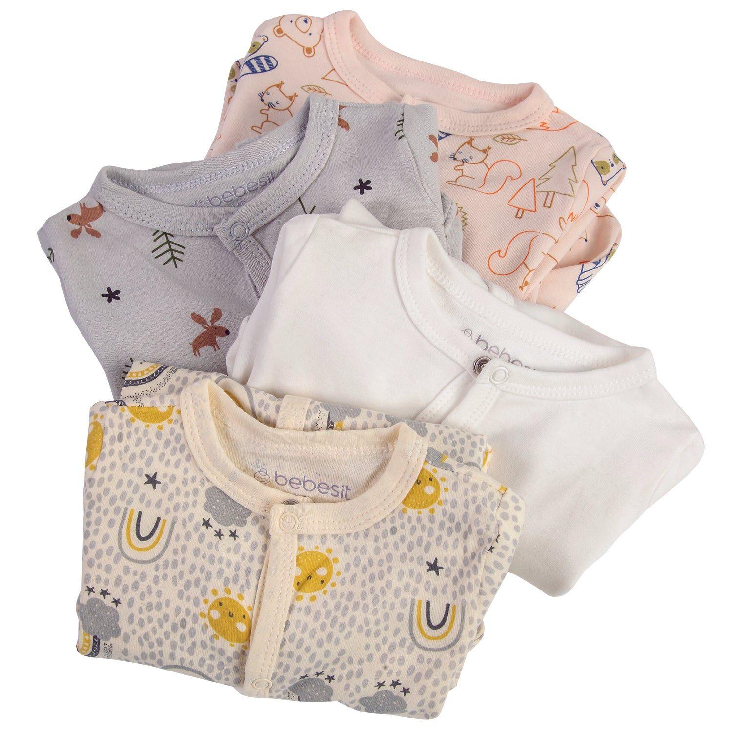 Pack de 4 Pijamas Bebés 3-6M-2