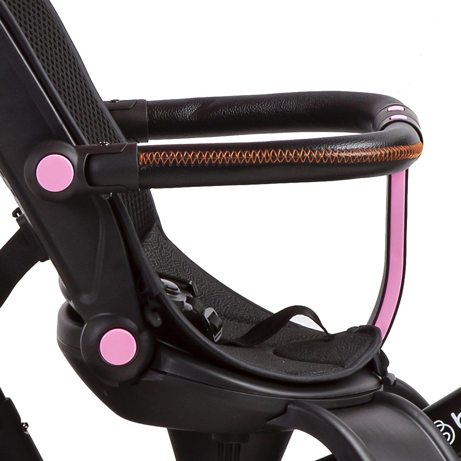 Triciclo Infantil Explorer Rosado Bebesit-4