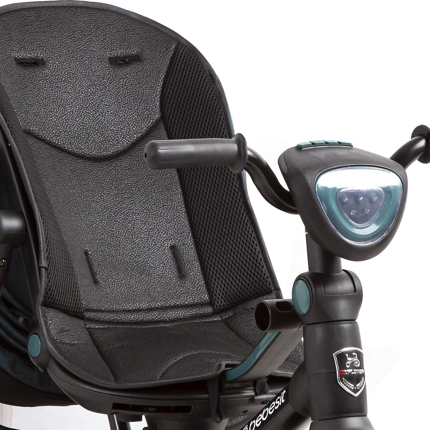 Triciclo Infantil Explorer Rosado Bebesit-5