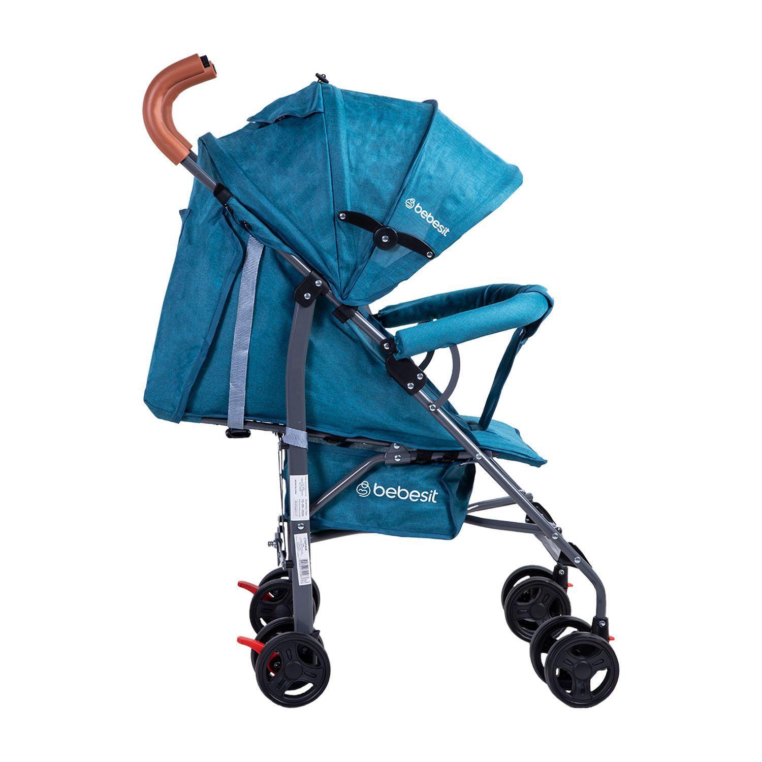 Coche Paragua Plegable Fun SX Azul-3