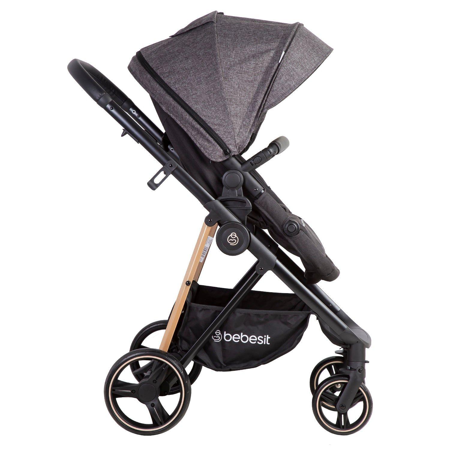Coche Travel System Cosmos Negro-2