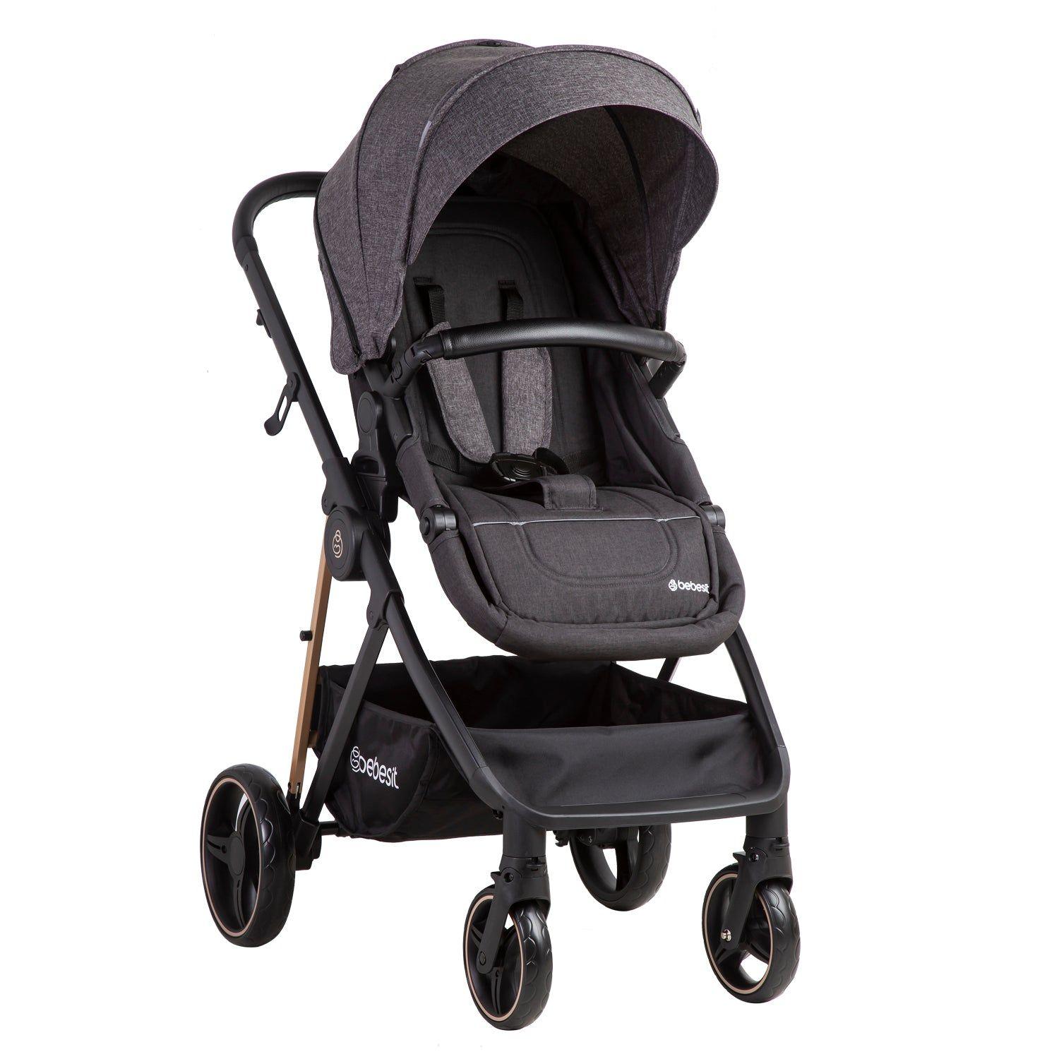 Coche Travel System Cosmos Negro-5