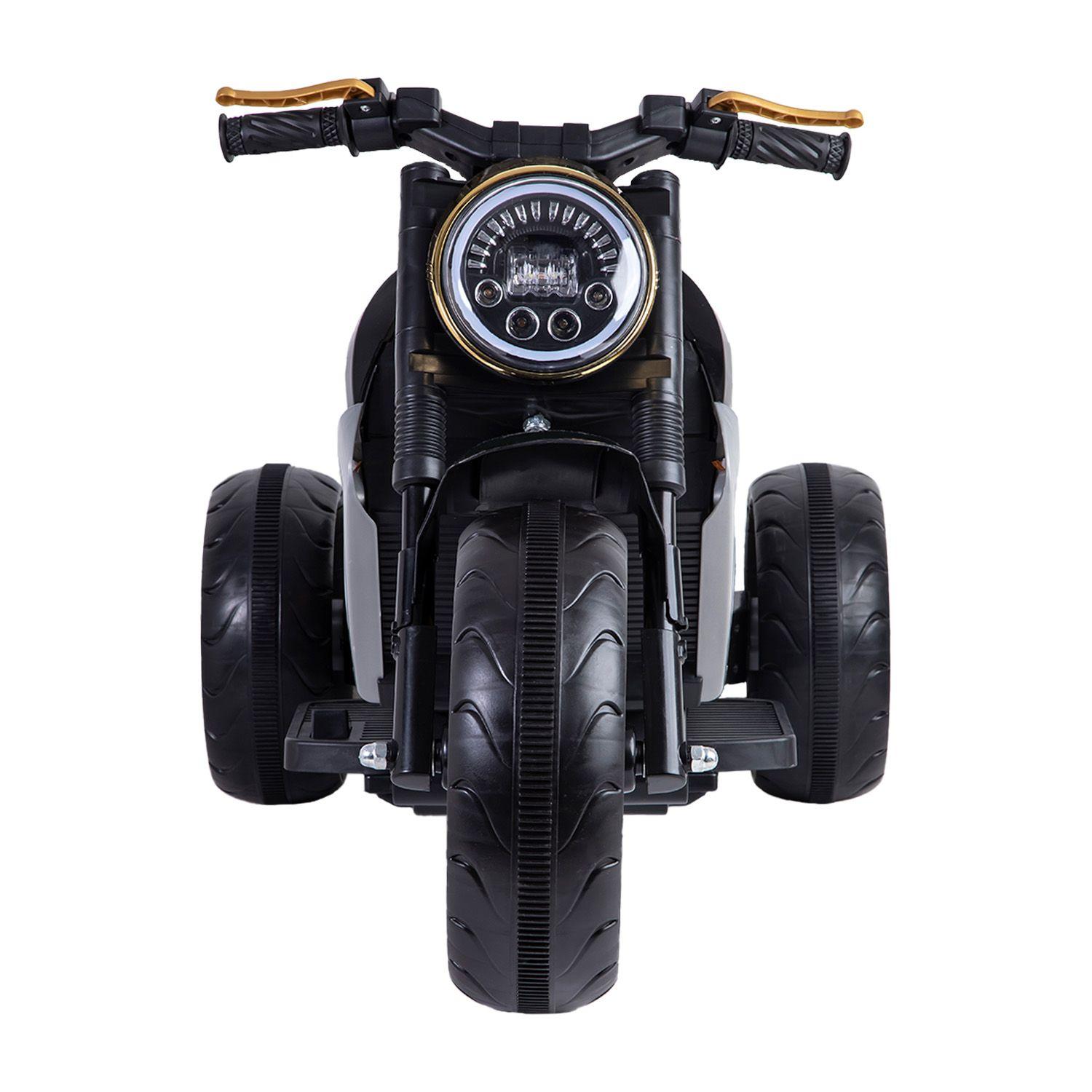 Moto 3 Ruedas a Batería Eléctrica SX Negra-4