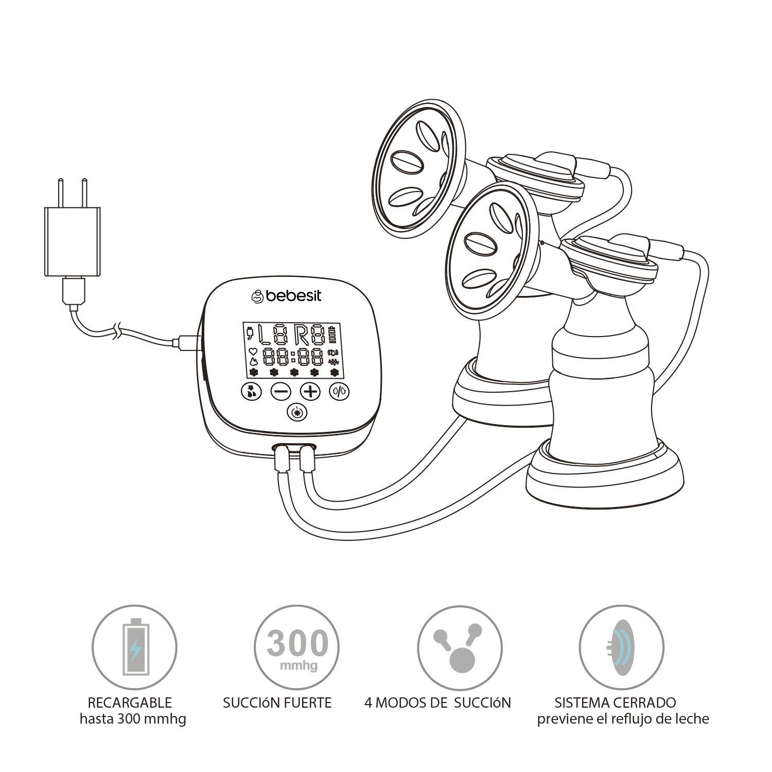 Extractor de Leche Advance 8026 Bebesit-3