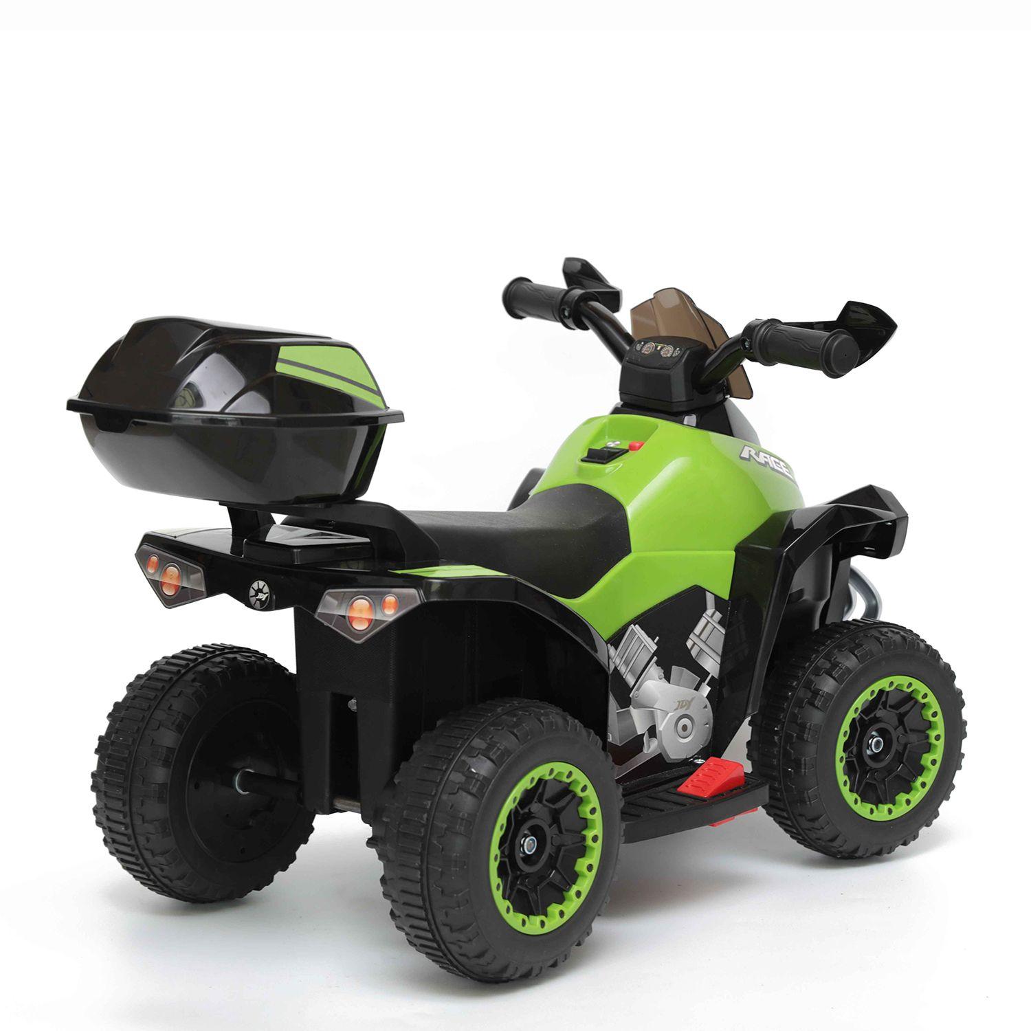 Cuadrimoto a Batería Quad Lx Verde Bebesit-3