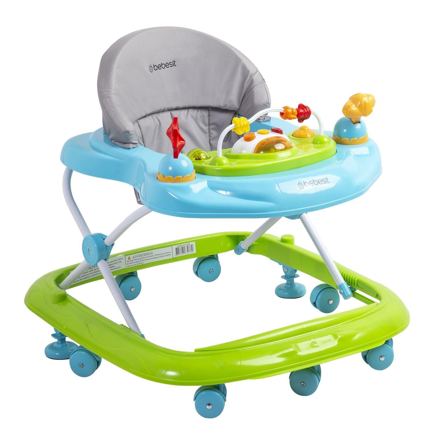 Andador Musical Airbus Verde-0