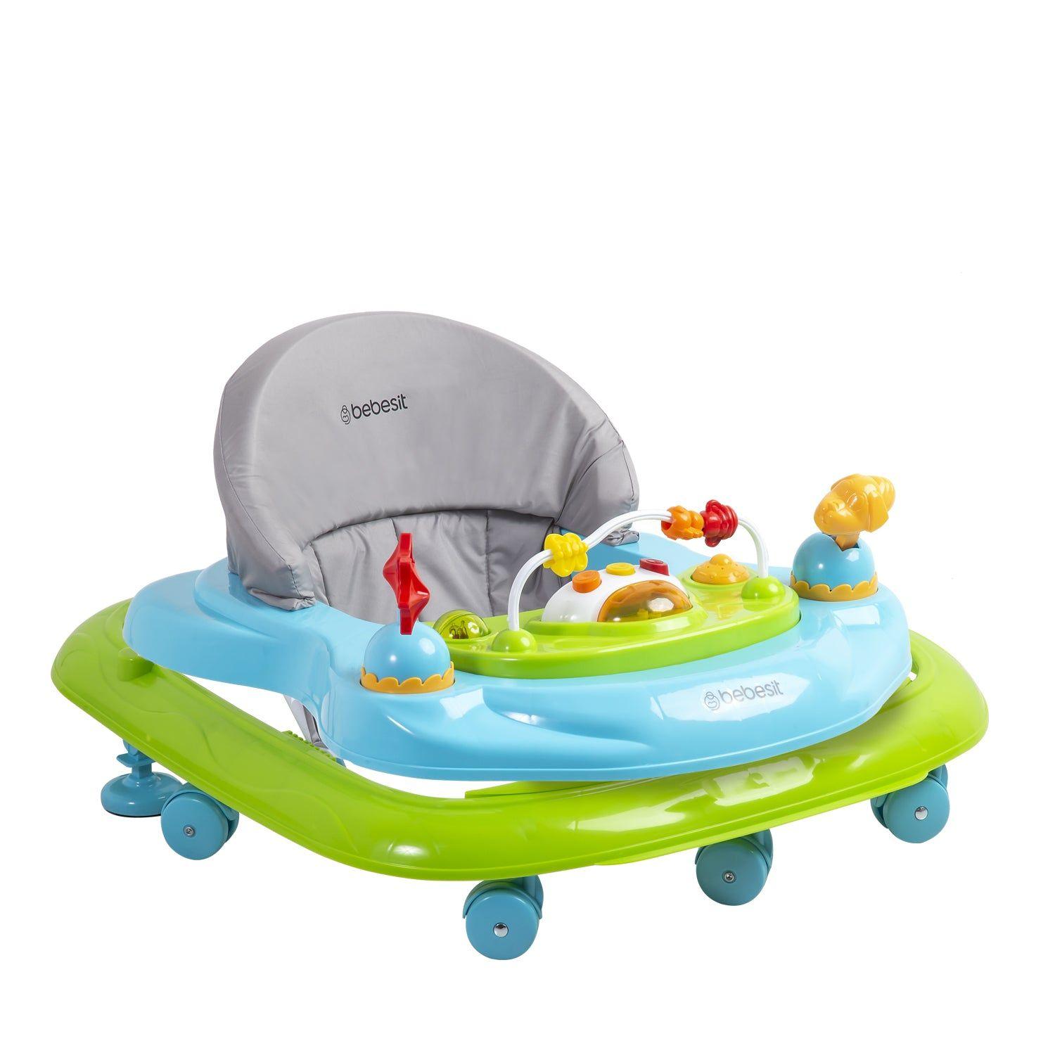 Andador Musical Airbus Verde-3