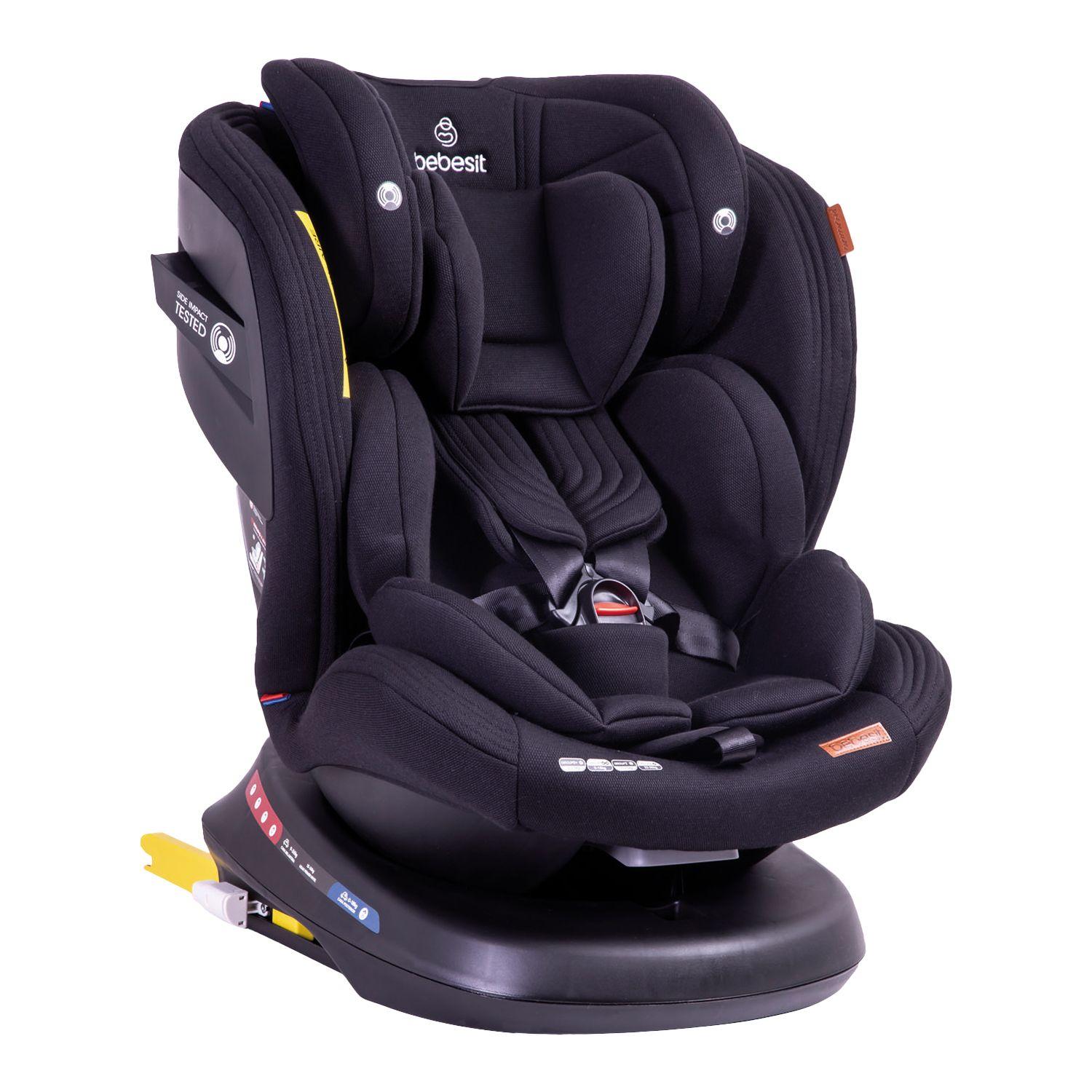 Silla de Auto Convertible Isofix Supra 360º Premium Negro-0