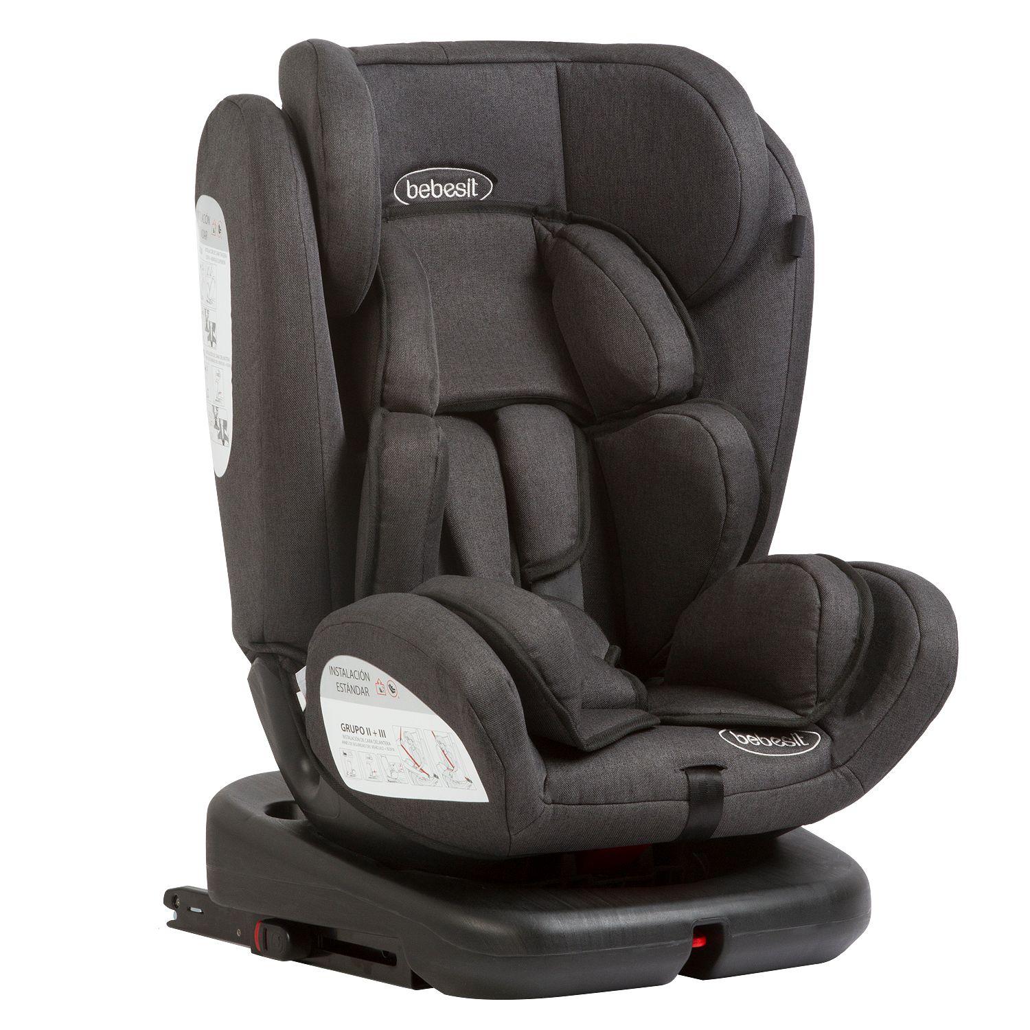 Silla de Auto Revo 2 Isofix Negra Bebesit-0