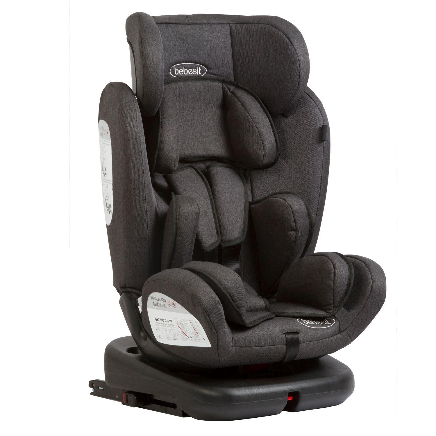 Silla de Auto Revo 2 Isofix Negra Bebesit-1