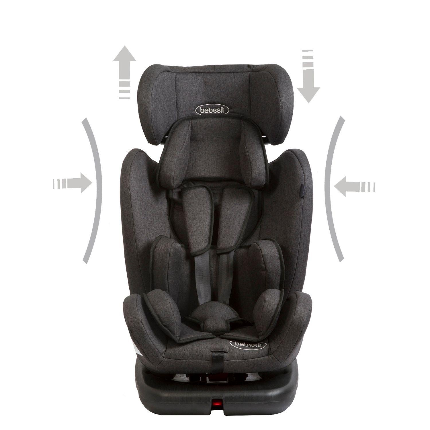 Silla de Auto Revo 2 Isofix Negra Bebesit-2
