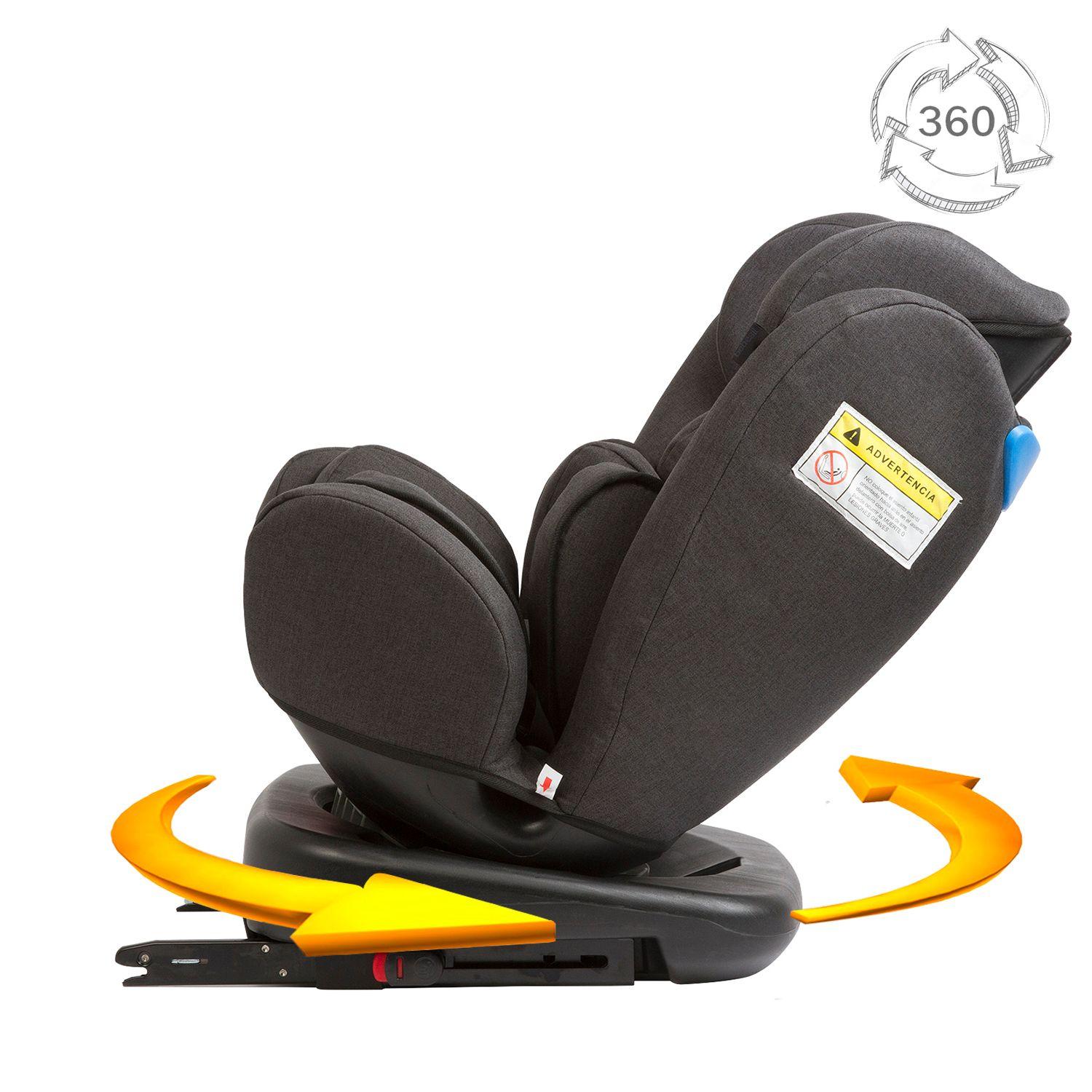 Silla de Auto Revo 2 Isofix Negra Bebesit-8