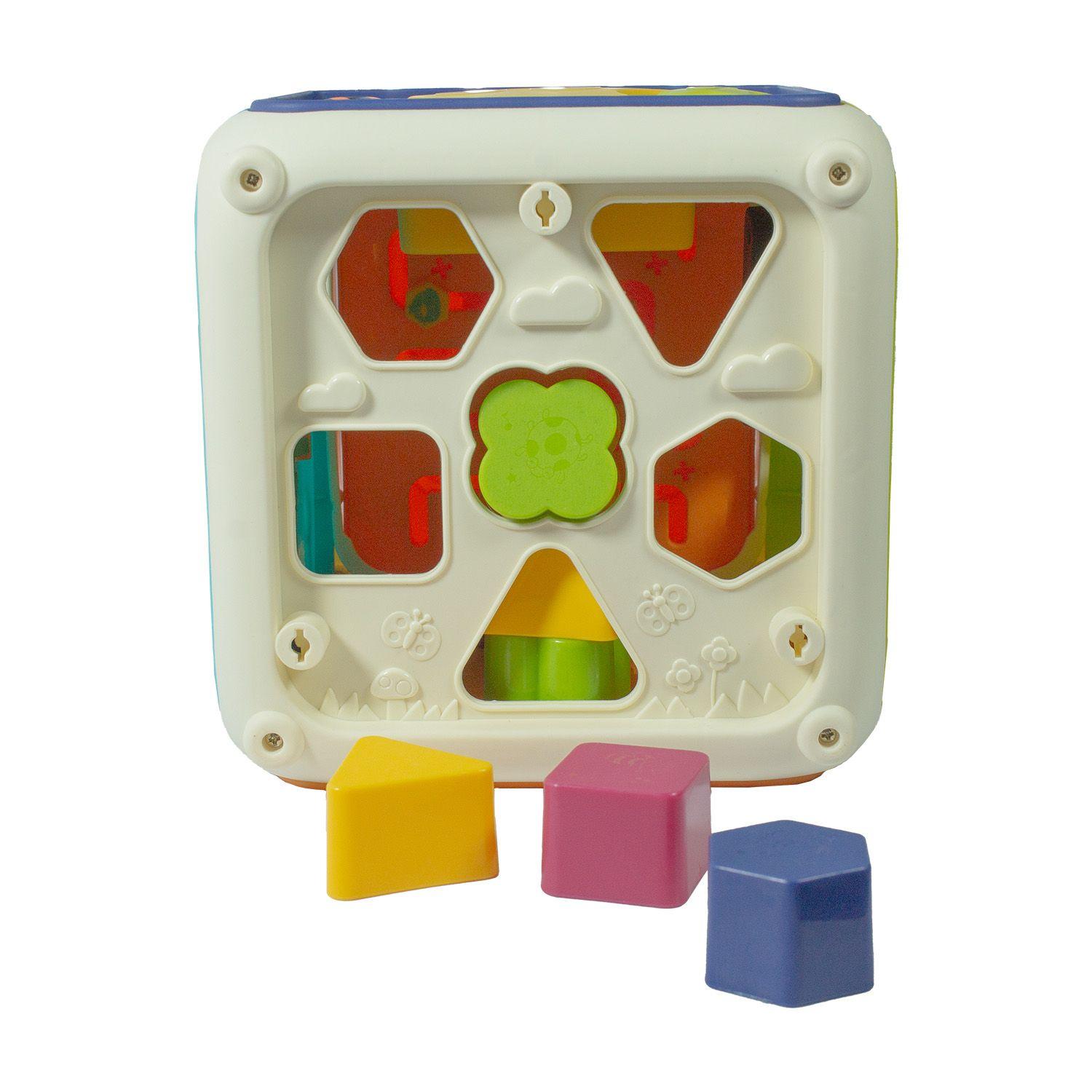 Juguete Decaedro Cubo Interactivo Montessori Aprendizaje-6