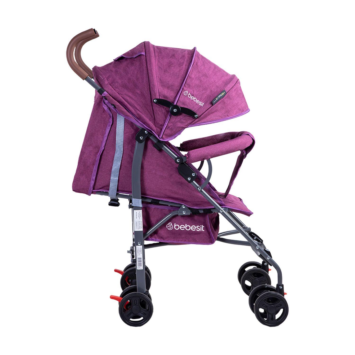 Coche Paragua Plegable Fun SX Rosado-3