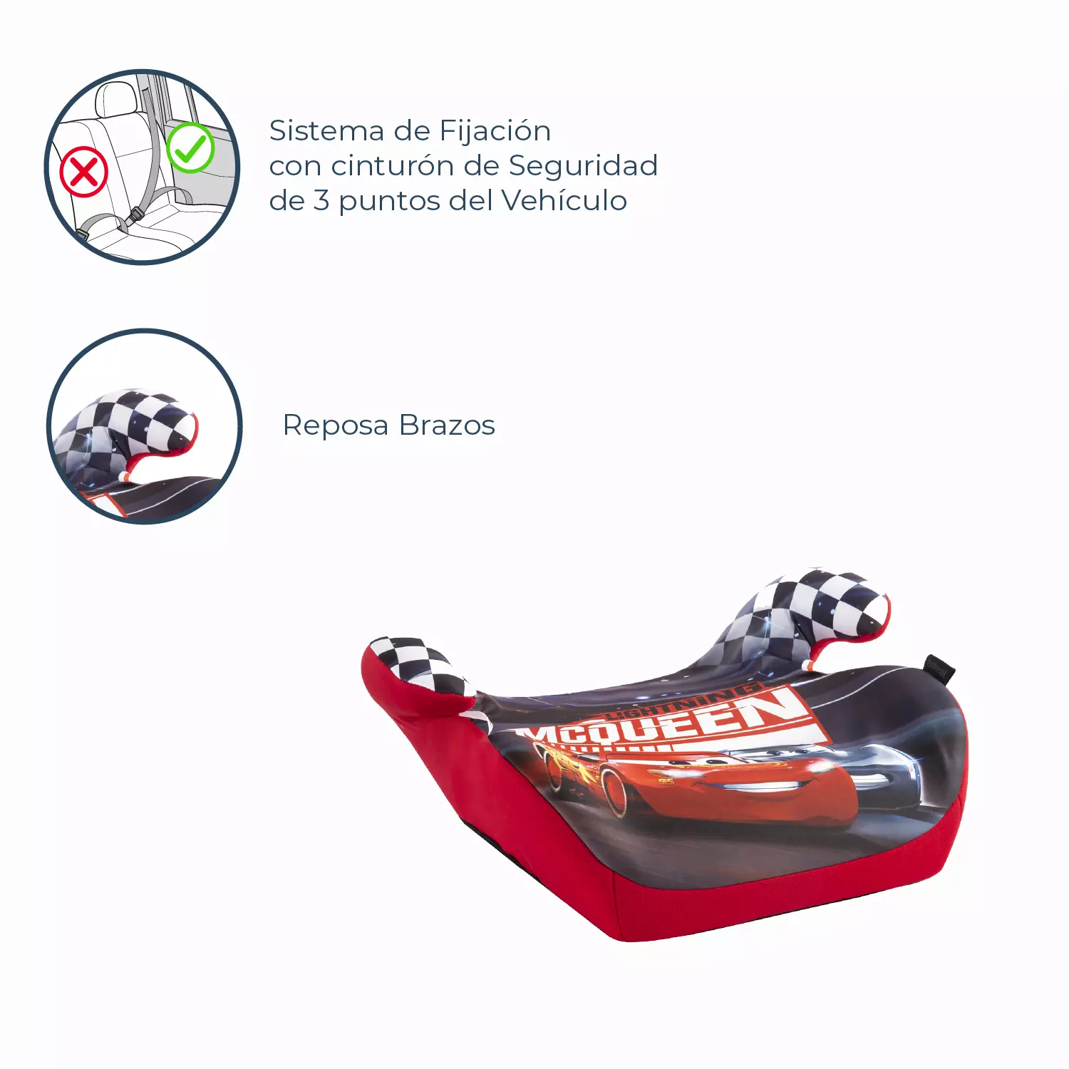Alzador para Auto Cars Disney-3
