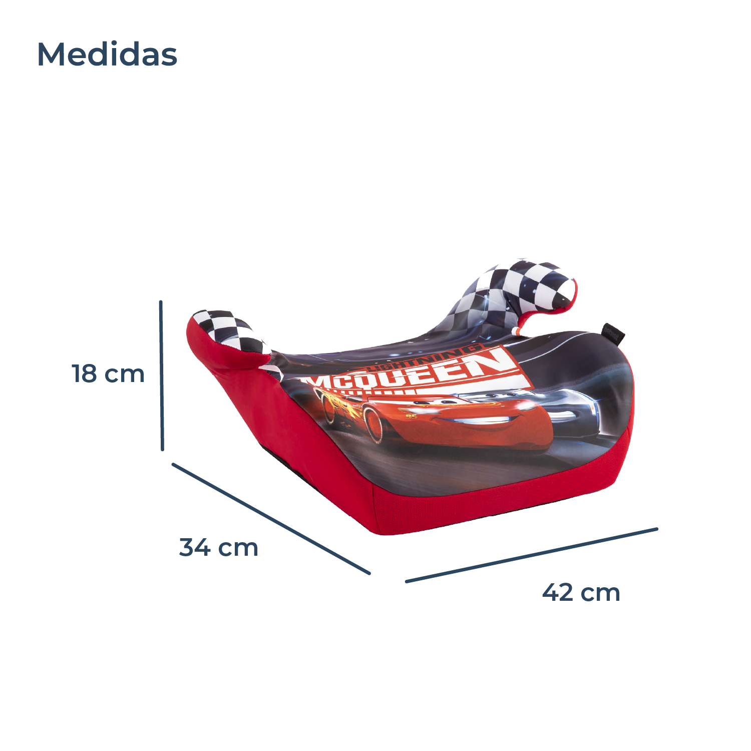 Alzador para Auto Cars Disney-4