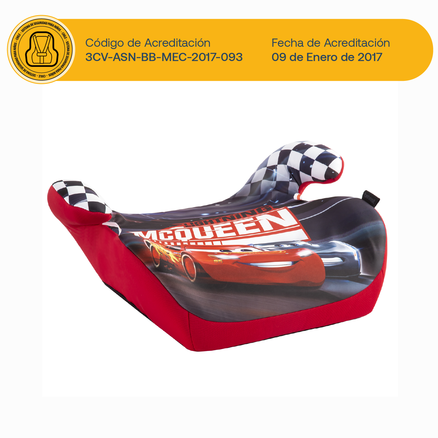 Alzador para Auto Cars Disney-5
