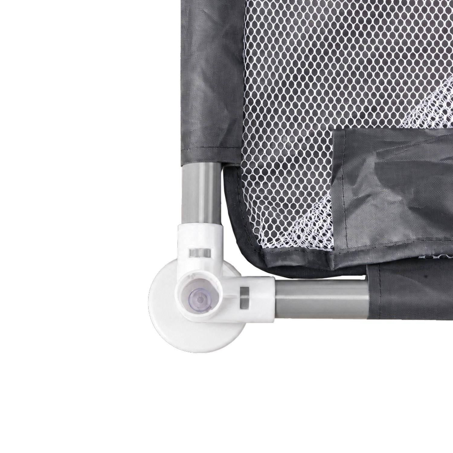 Corral de Juego Infantil Bebés Playpen 2x2m Gris Bebesit-3
