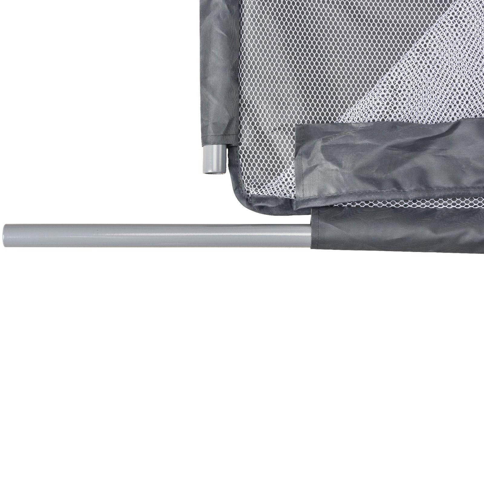 Corral de Juego Infantil Bebés Playpen 2x2m Gris Bebesit-4
