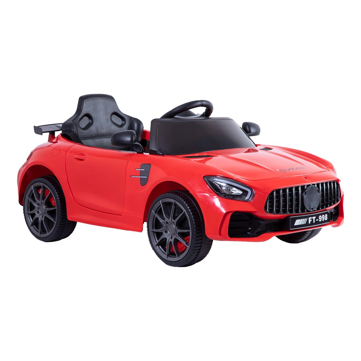 Auto a Batería Eléctrico Coupe Rojo Bebesit-0