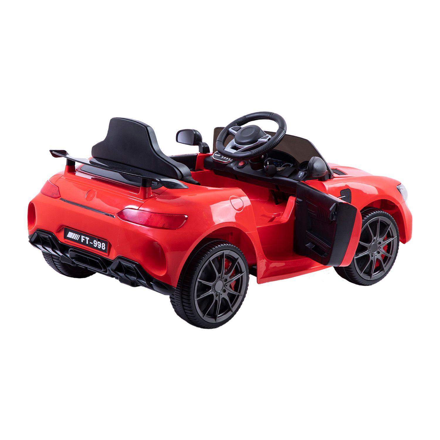 Auto a Batería Eléctrico Coupe Rojo Bebesit-3