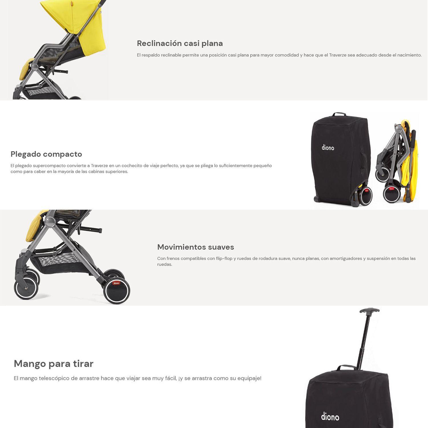 Coche Diono Traverze Charcoal Copper Hive-8