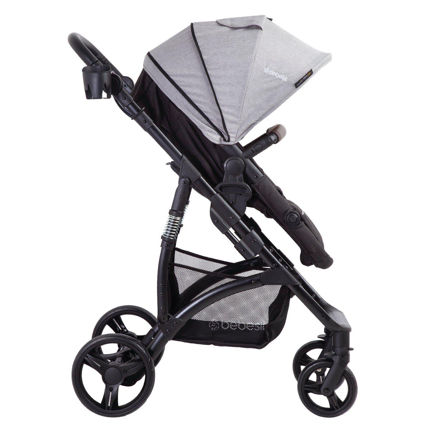 Coche Travel System Explorer LX Gris-2