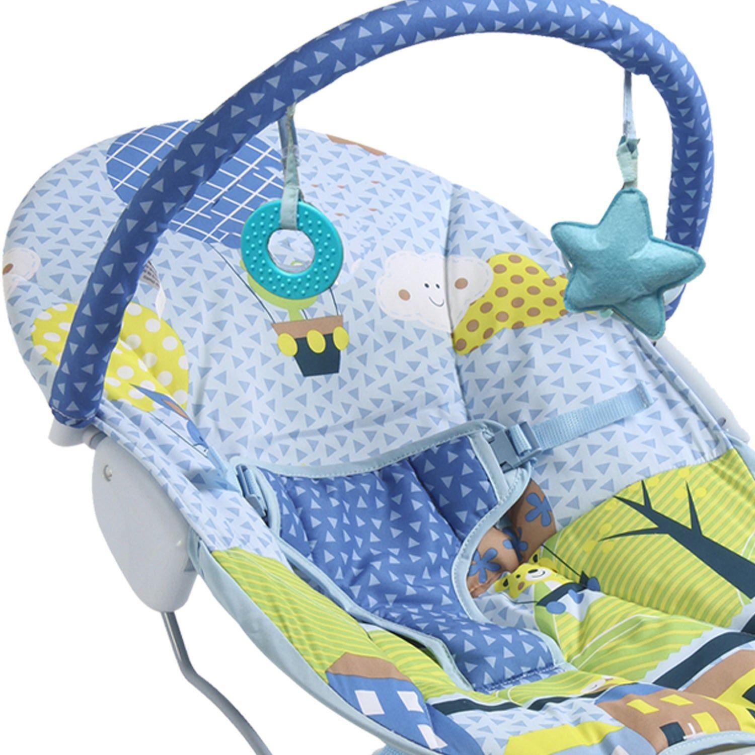 Silla Nido Vibrador Celeste Bebesit-5