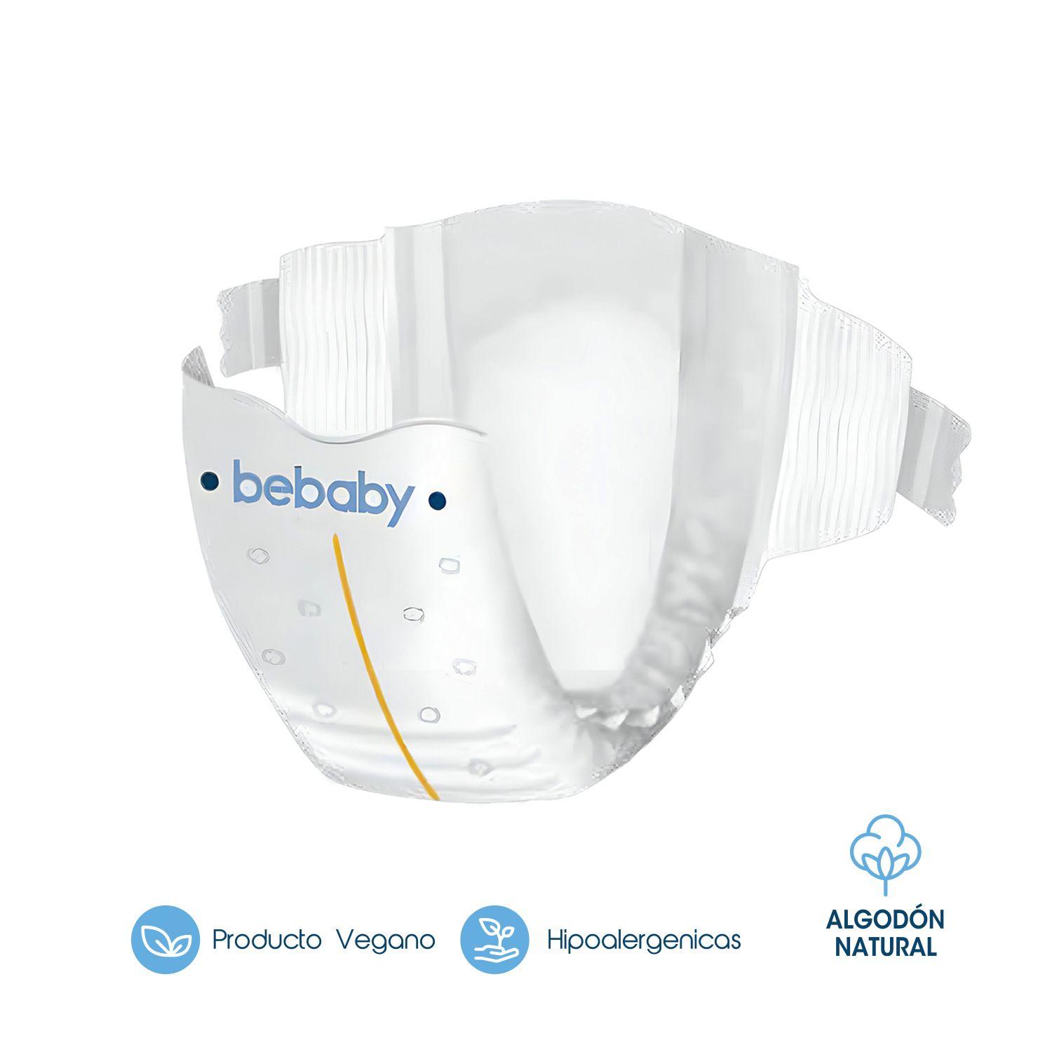 Pañales BeBaby Premium By Bebesit XG 56u Hipoalergénico-3