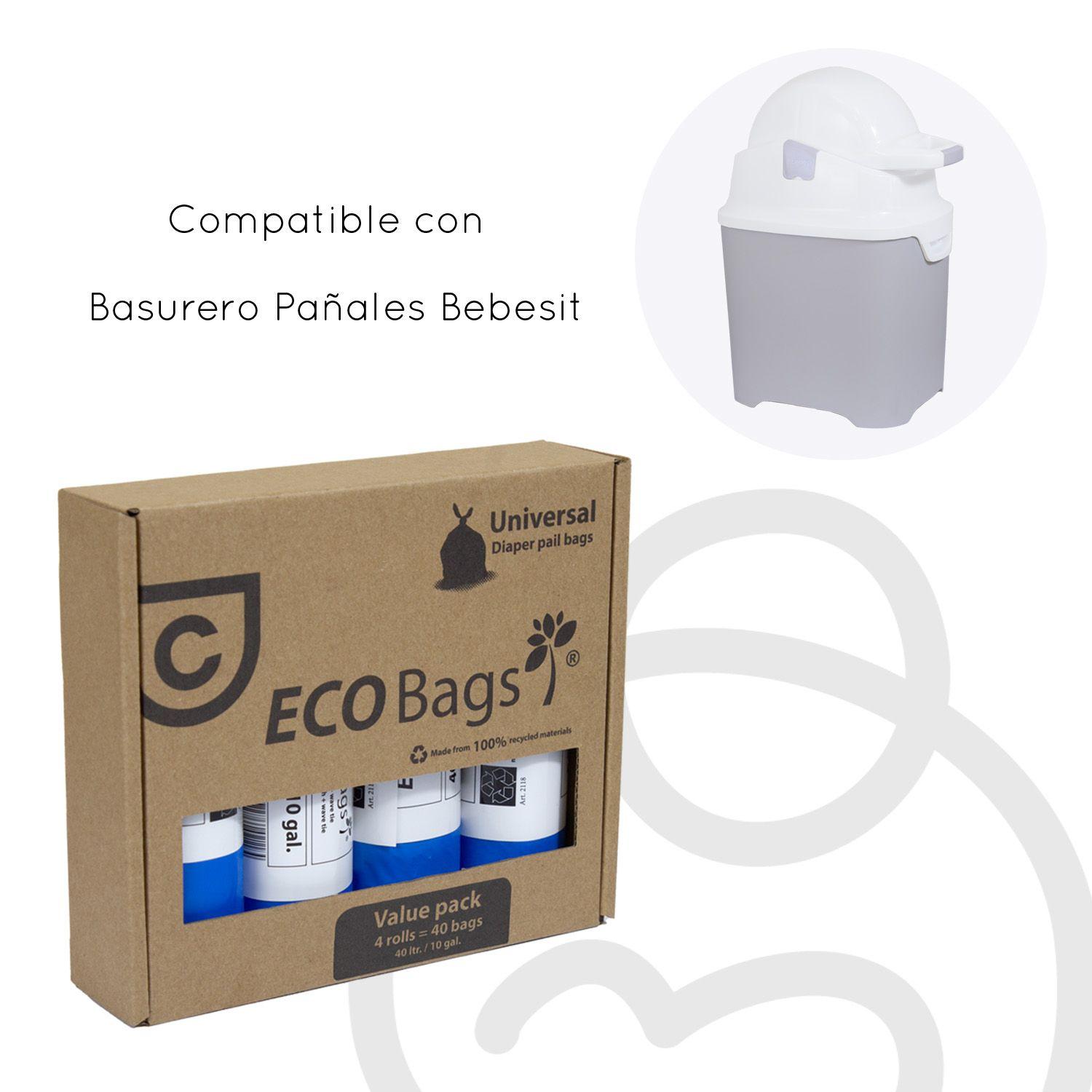 Bolsas Basura EcoBags 4x40 Bebesit-4