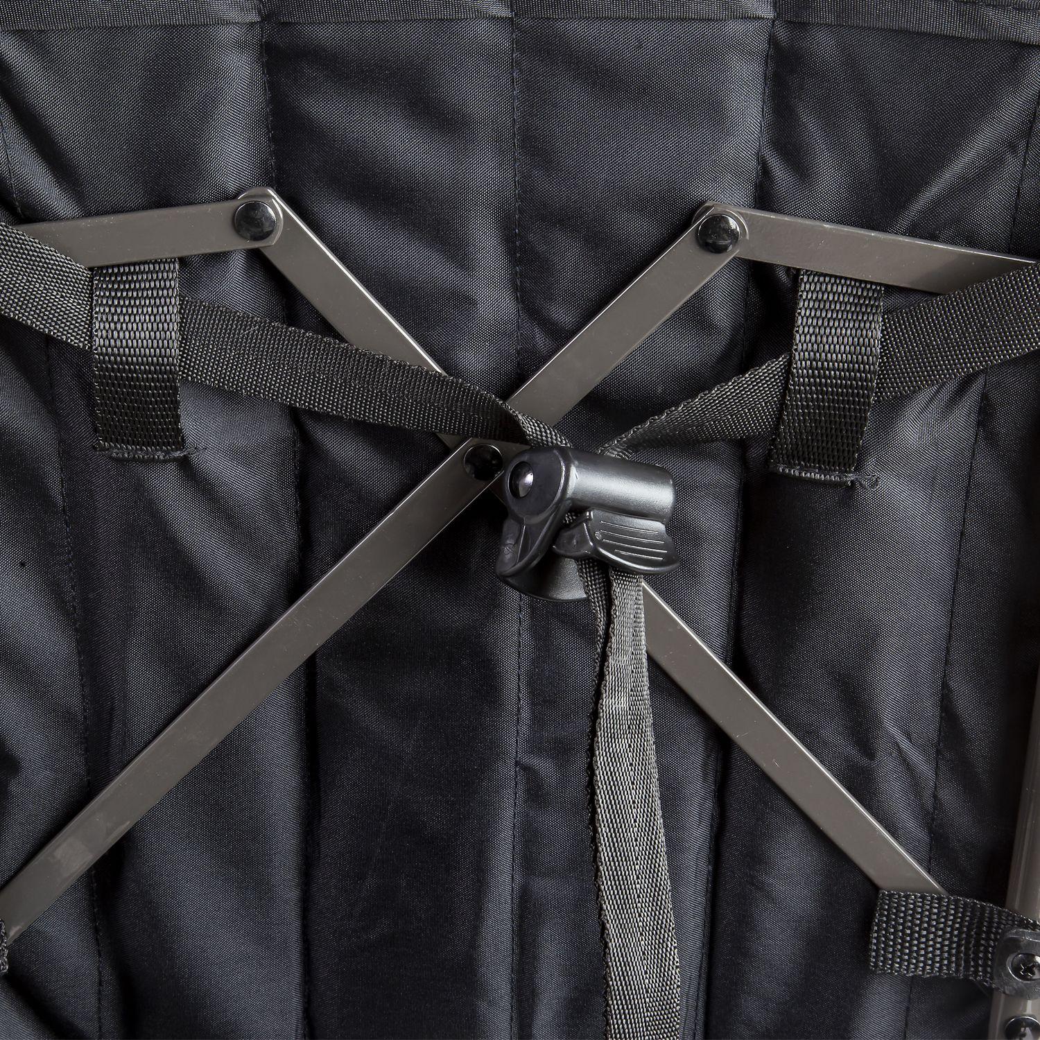 Coche Paragua Clap Negro Gold-4