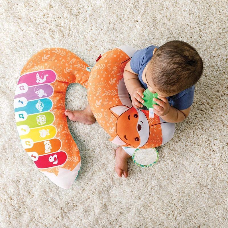 Grow with me 3 in 1 Tummy Time Piano Fox-5
