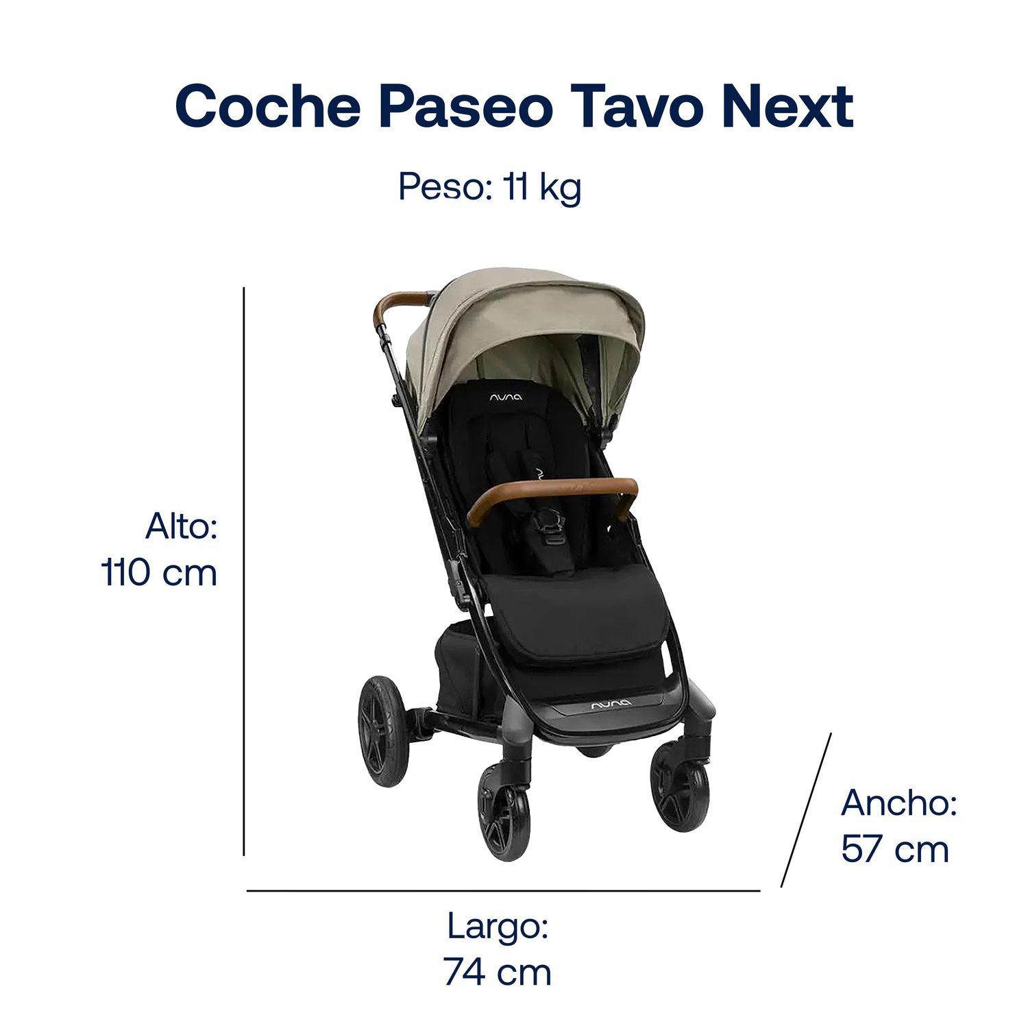 Coche paseo Nuna TAVO NEXT Timber-6