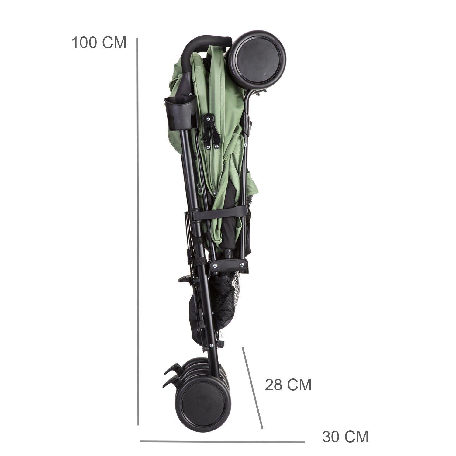 Coche Paragua Khronos Verde-5