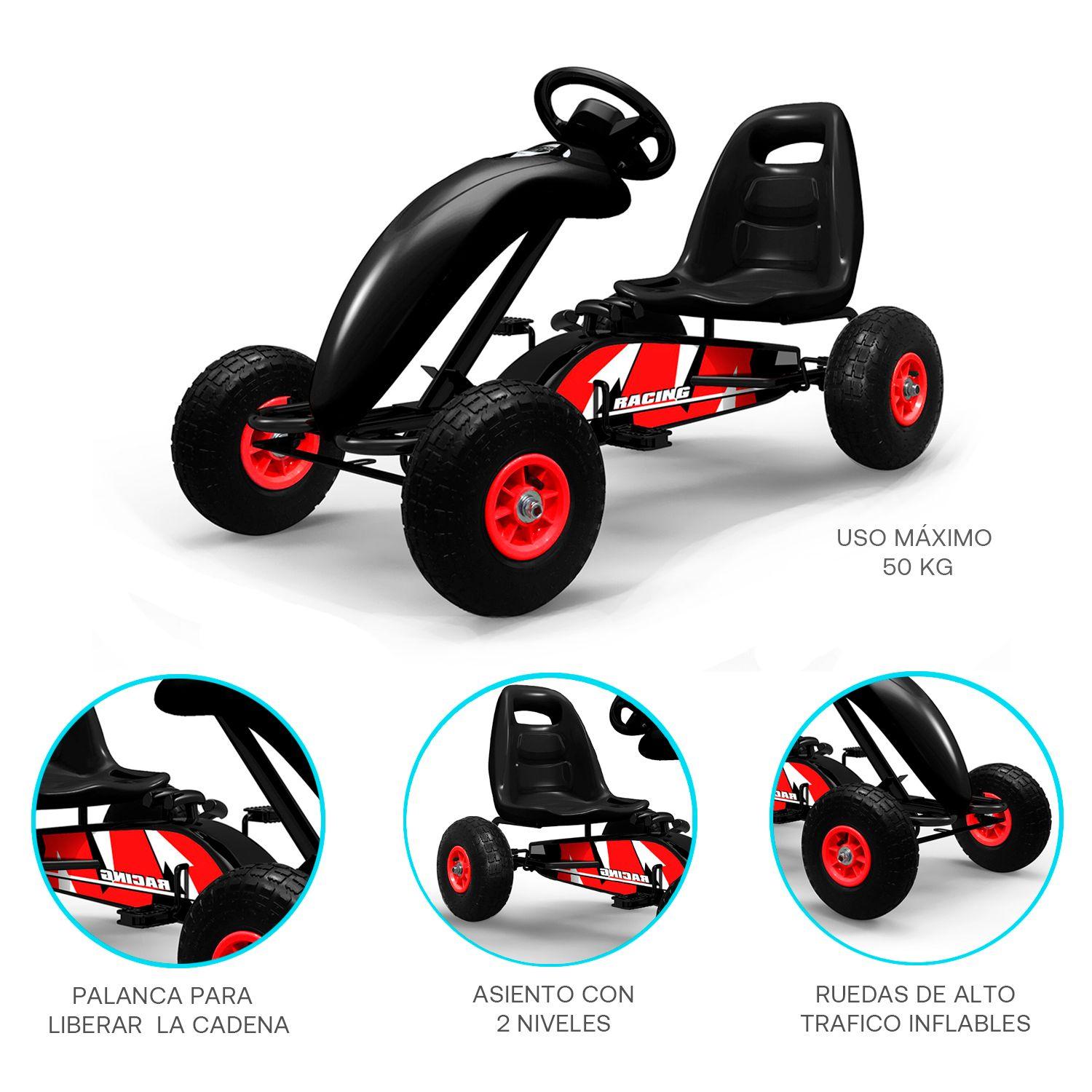 Gokart Racing 5080 Negro-6