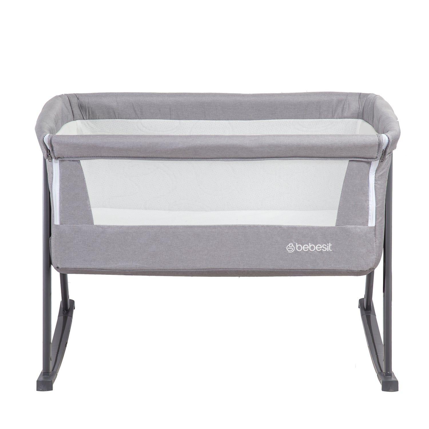Cuna Colecho Moisés Gris Bebesit-1