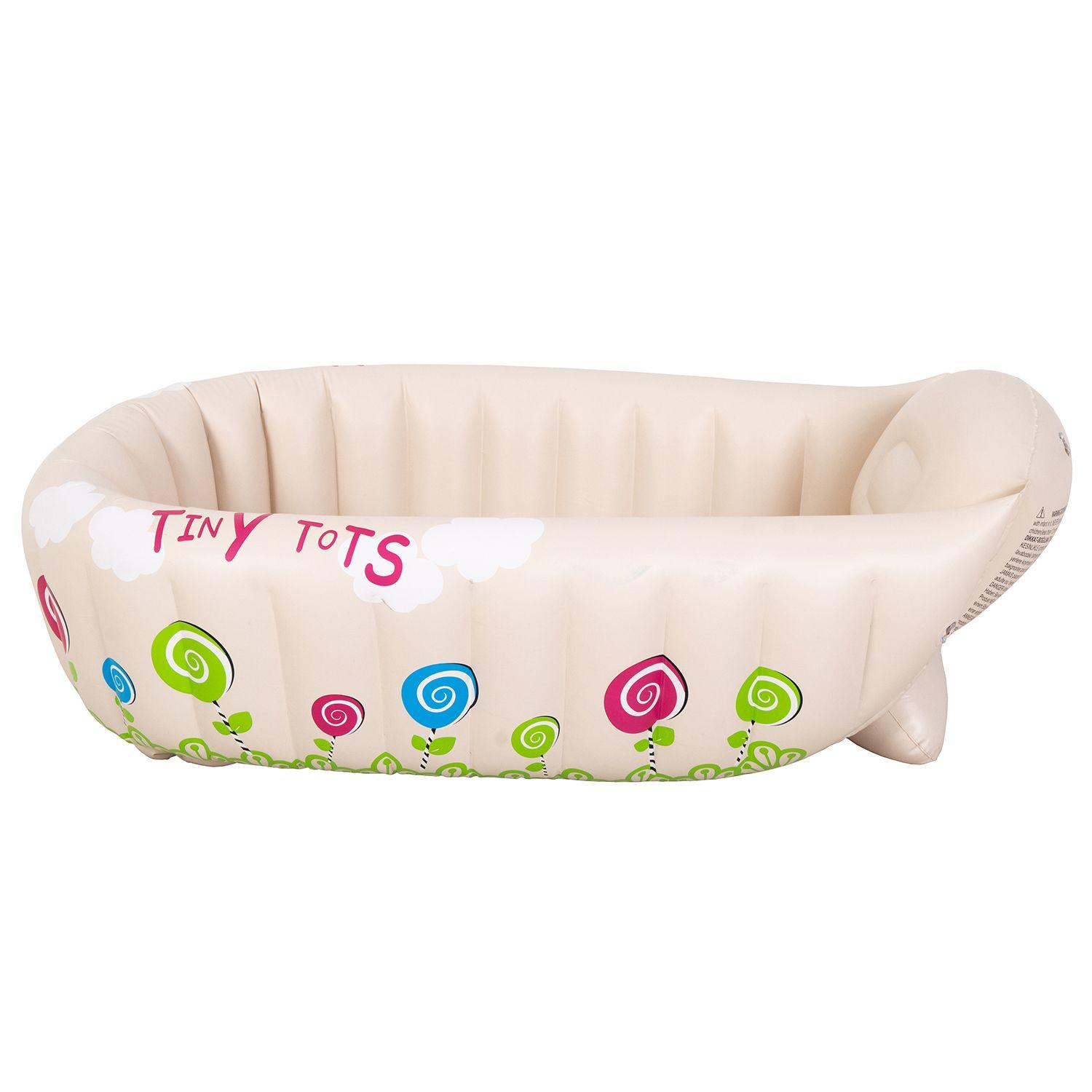 Bañera Inflable Portátil Bebés Ideal para Viaje-2