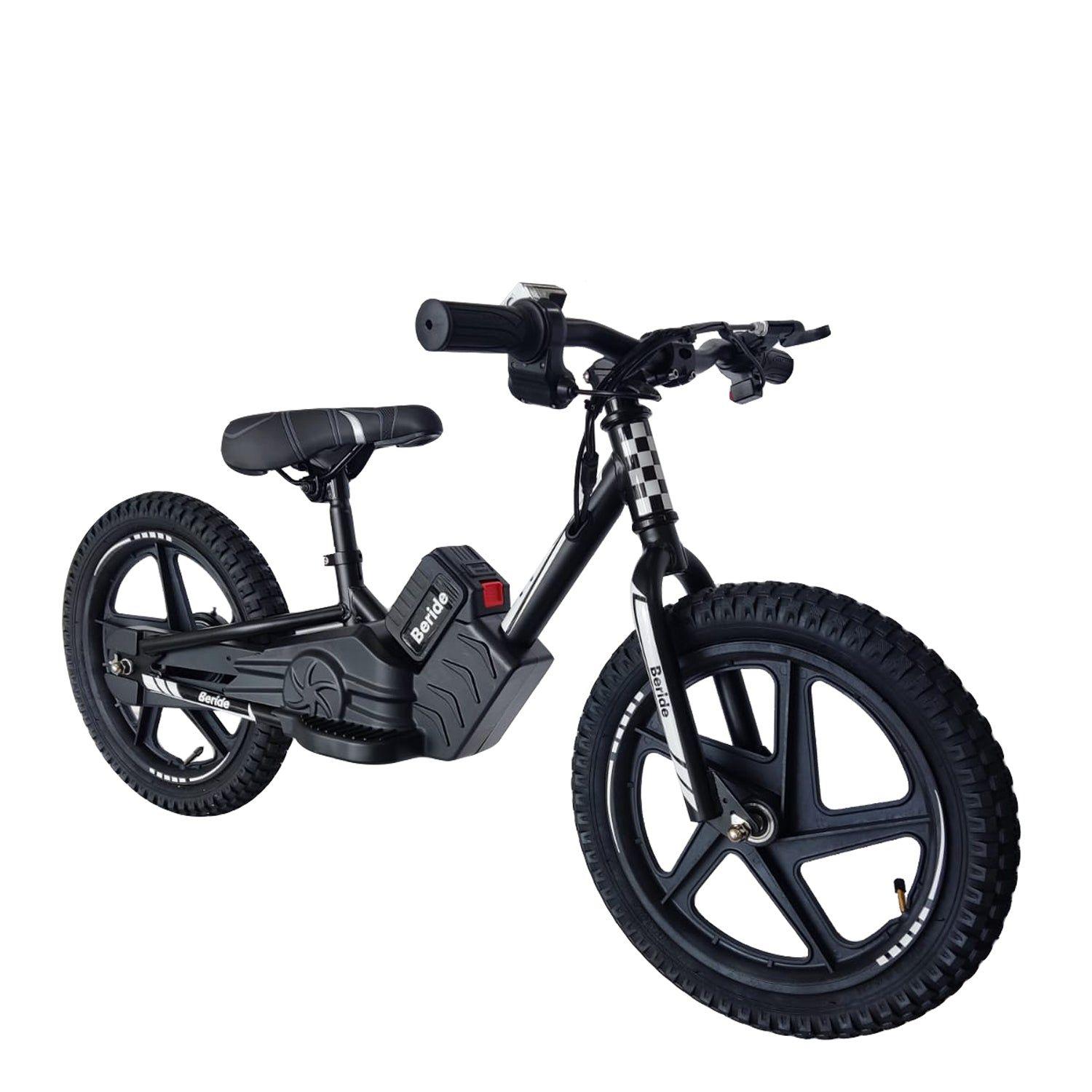 Bicicleta Eléctrica Infantil BeRide Aro 16 Negra Bebesit-0