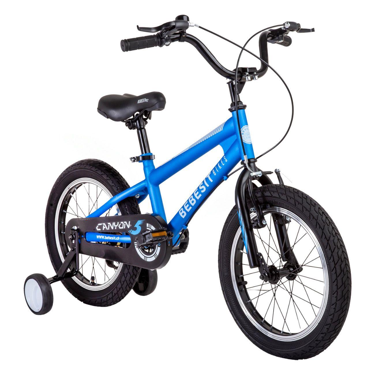 Bicicleta Infantil Canyon Aro 16 Azul Bebesit-0