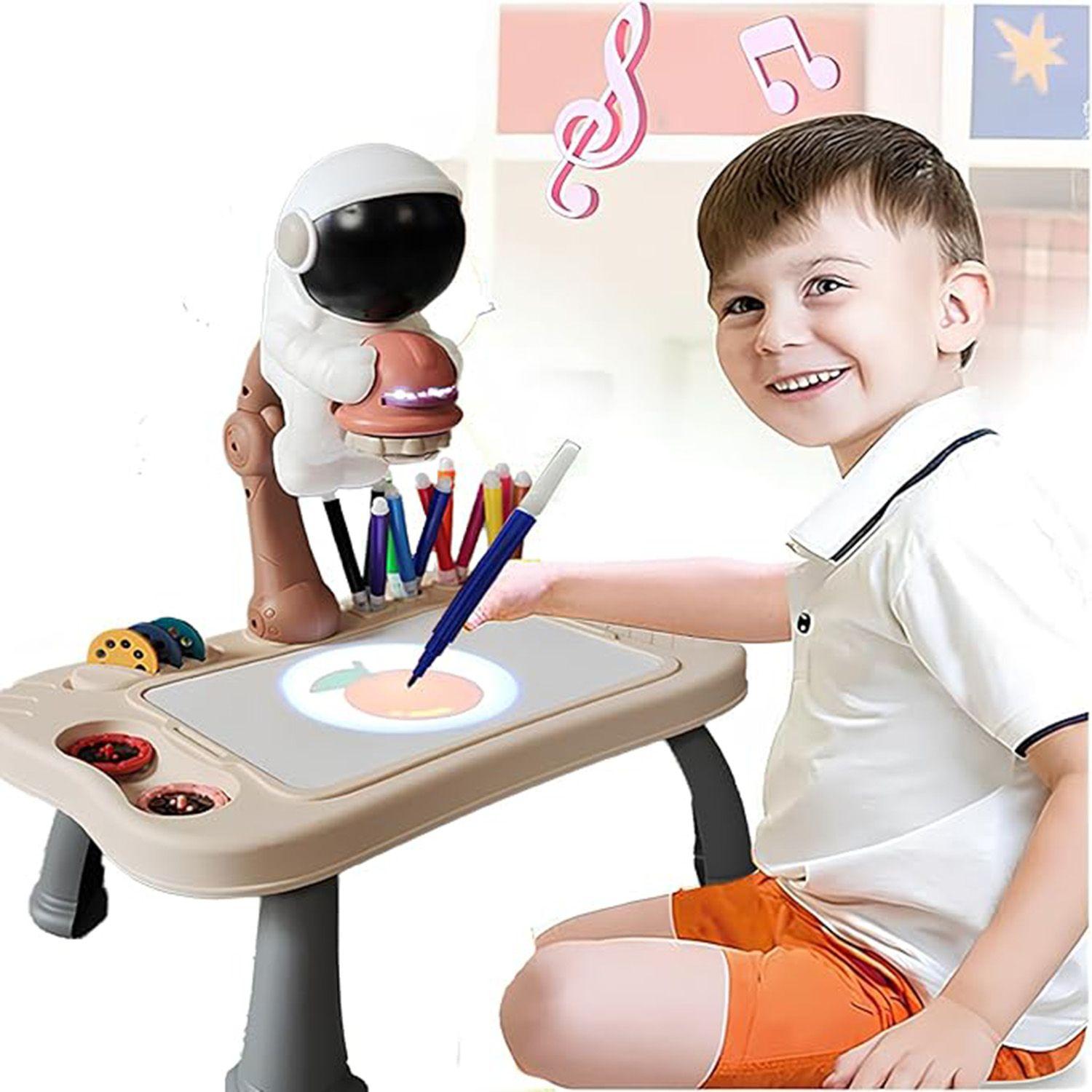 Mesa de Juguete proyector Astros para dibujar multifuncional-2