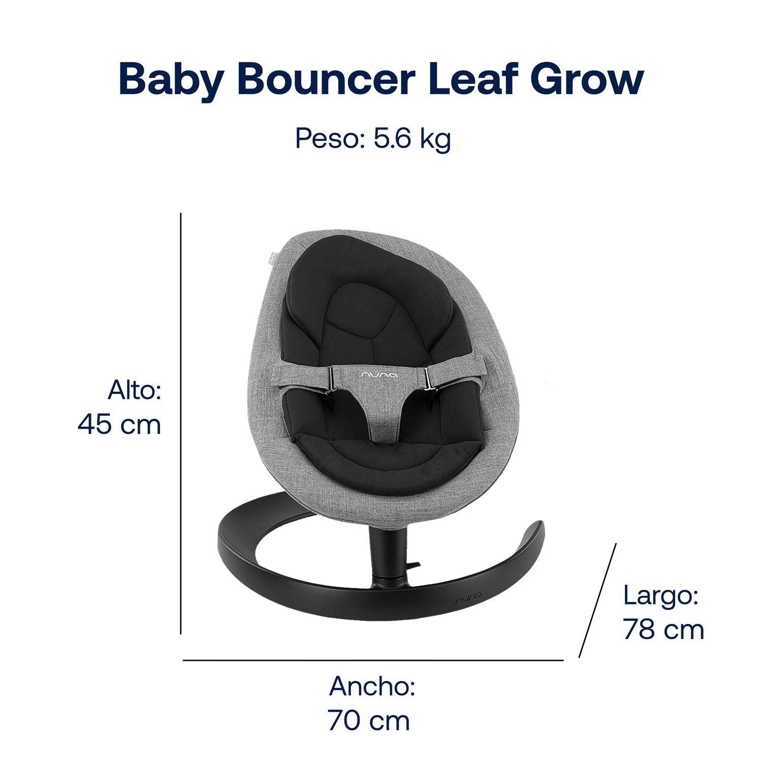 Baby Bouncer Leaf Grow Ink Nuna-5
